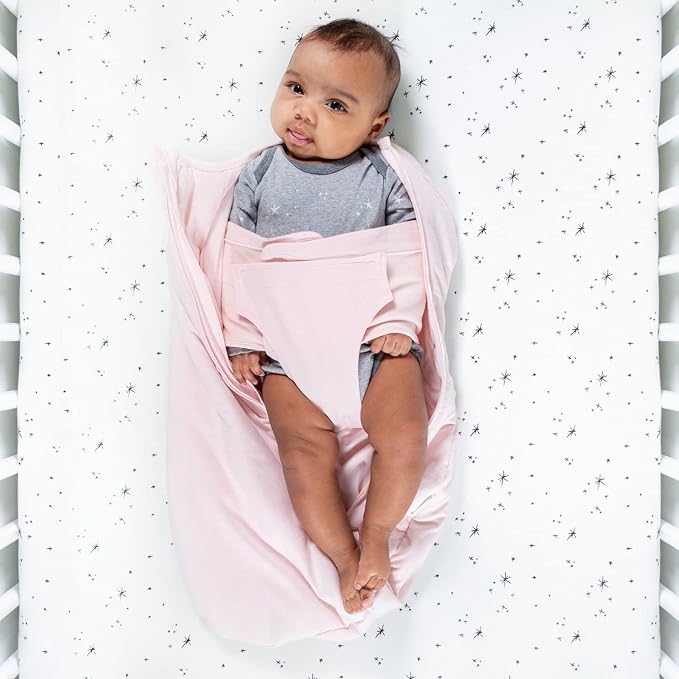 Happiest Baby Sleepea Comforter Organic Cotton Baby Swaddle, Large | Organic - Image 3