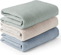 Konssy 3-Pack Muslin Baby Swaddle Blankets, 47 x 47 in Receiving Blankets | by Konssy