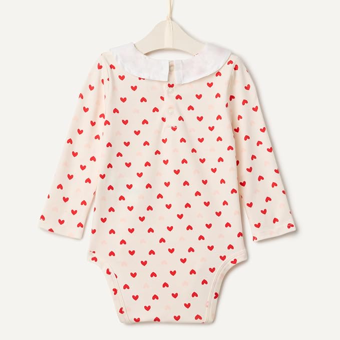 Amazon Essentials x Sofia Grainge Baby Girls' Long Sleeve Cotton Ruffle Collar - Image 5