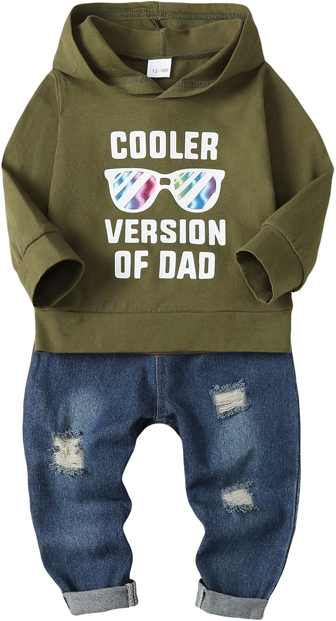 NZRVAWS Baby Boy Clothes Toddler Boy Outfit 2 3 4T 6 12 18 24 Month Fall Winter by NZRVAWS