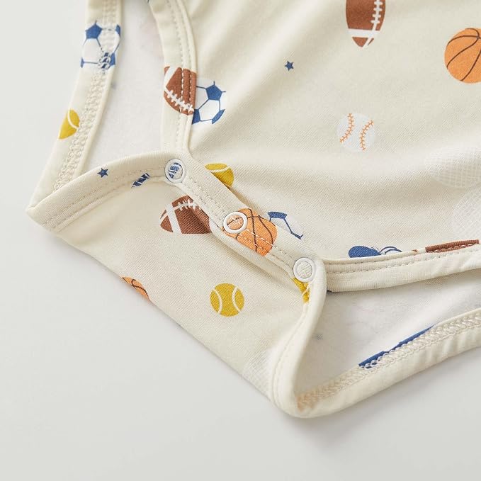 pureborn Baby Girls Boys Bodysuit Super Soft Cotton Romper 0-24 Months | - Image 7