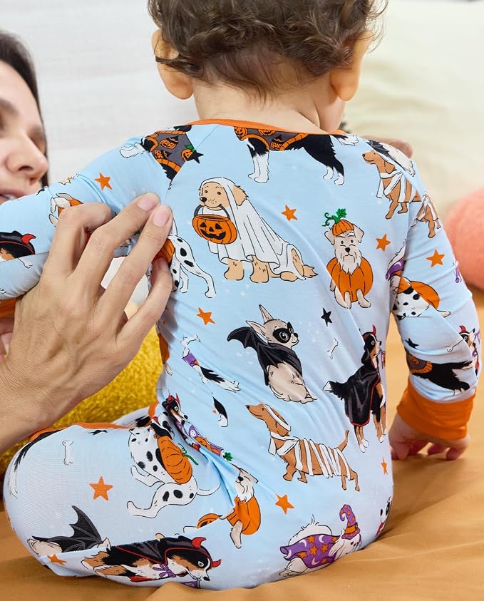 babee Reshinee Bamboo Viscose Baby Footie Pajama, Zipper Sleeper Boys Girls - Image 4