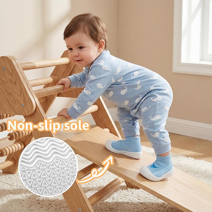 STQ Baby/Toddler Sock Walking Shoes Infant Slippers - Image 6