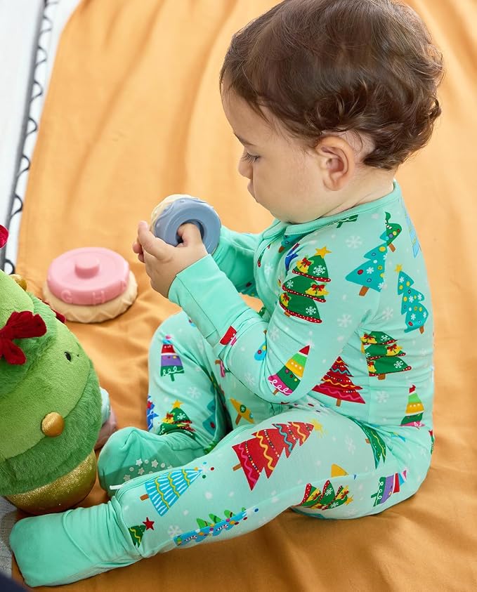 babee Reshinee Bamboo Viscose Baby Footie Pajama, Zipper Sleeper Boys Girls | - Image 4