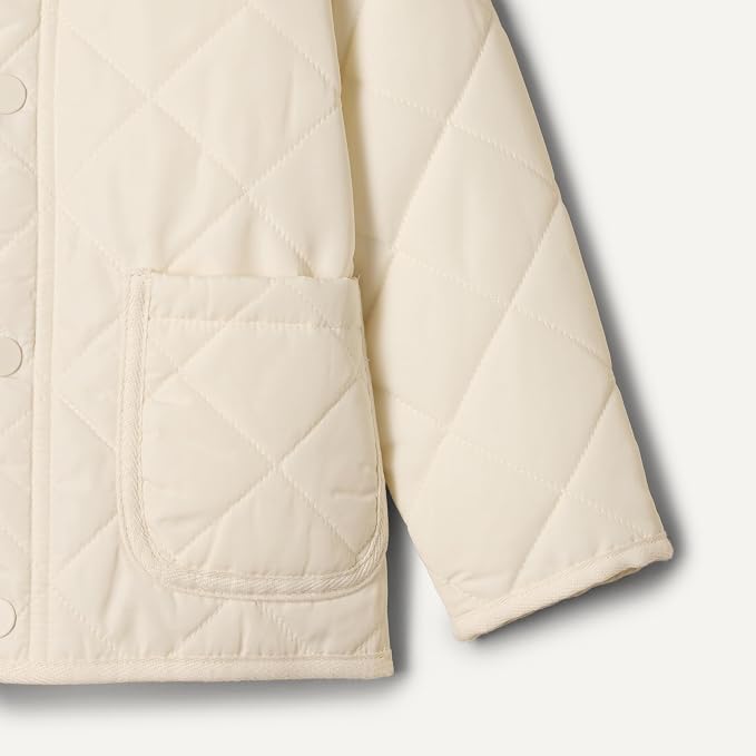 Amazon Essentials x Sofia Grainge Toddler and Baby Girls' Midweight Quilted - Image 4