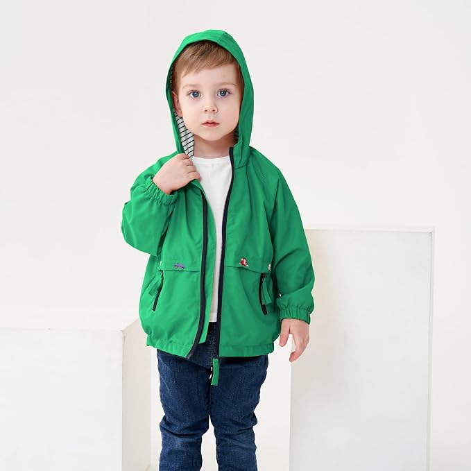 Volunboy Toddler Boys Spring Windbreaker Lightweight Jacket | baby boy - Image 4