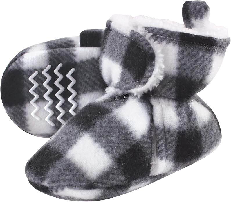 Hudson Baby Baby Animal Fleece Booties 2-pack - Image 4
