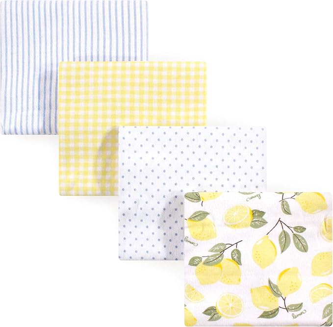 Hudson Baby Unisex Baby Cotton Flannel Receiving Blankets, One Size by HudsonBaby