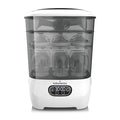 Baby Brezza Bottle Sterilizer and Dryer Advanced – 33% Faster - Largest Capacity Steam Sanitizer - Universal Sterilization Machine for All Bottles + Pump Parts - HEPA Air Filter