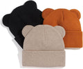 Baby Winter Beanie Hat, Kids Cute Bear Ears Soft Knit Beanie by Weradau