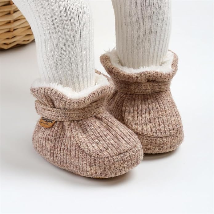 Ohwawadi Infant Baby Slippers Girls Boys Booties Warm Baby Socks Shoes Newborn - Image 2