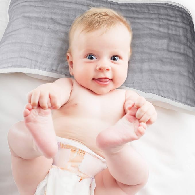 MUKIN Baby Muslin Burp Cloths and Burping Cloth, Soft Absorbent - Image 7