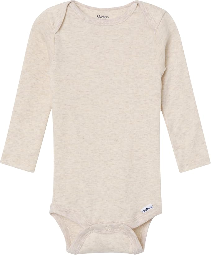 Gerber Baby 6 Pack Long-sleeve Onesies Bodysuit - Image 2
