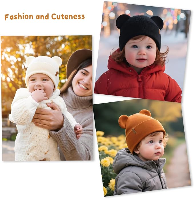 DANMY Baby Beanie Warm Winter Hat - Image 6