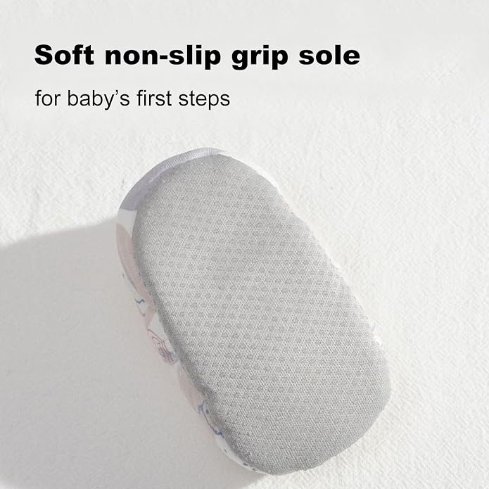 Baby Booties Toddler Cozy First Walking Boots Stay-on Soft Cozy Cotton Non-Slip - Image 8