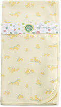 Little Me Blankets for Baby Gender Neutral Duckies Swaddling Receiving Blanket by LittleMeChildrensApparel
