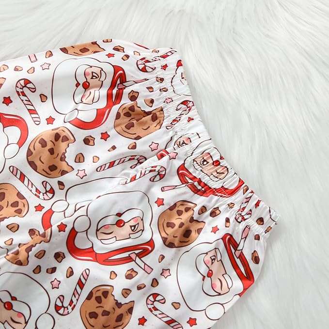 Kids Baby Girl Boy Satin Pajamas Set Button Down Sleep Shirt Top+Long Pants - Image 6