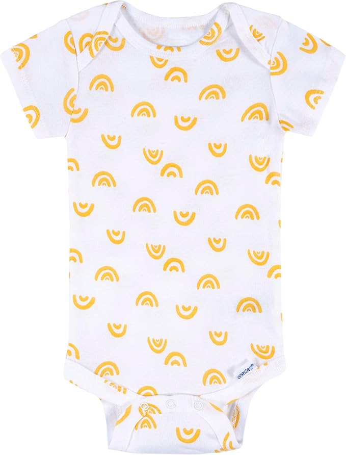 Onesies Brand Baby Girls' 8-pack Short Sleeve Mix & Match Bodysuits - Image 3