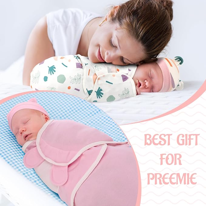 Buryeah 4 Pack Swaddle Blanket Wrap - Image 6