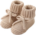 DSORVICD Newborn Baby Boys Girls Knitted Booties Soft Sole Shoes Socks by DSORVICD