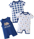 Baby Boys Romper Cotton Summer Infant Baby Boy Clothes | Short Sleeve Baby Boy by YOURDIARY