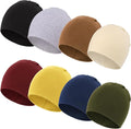 DRESHOW BQUBO 8 Pack Baby Newborn Hats Infant Toddler Kid Hats Soft Nursery by DRESHOW