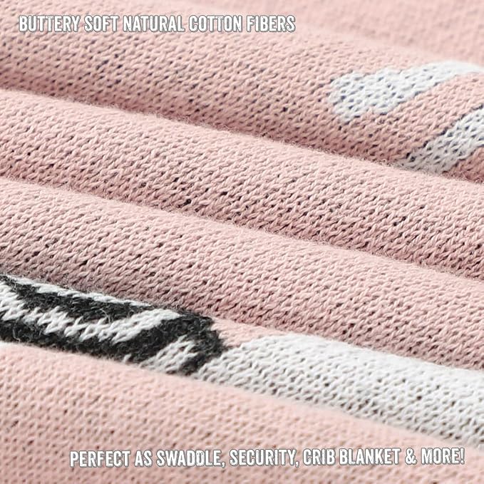 Knit Swaddling Baby Blanket - Image 5