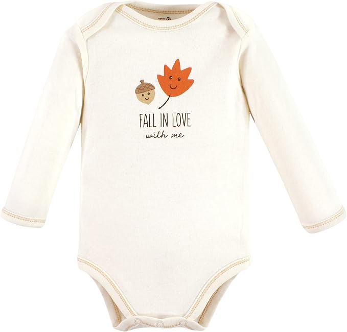 Touched by Nature Unisex Baby Organic Cotton Long-Sleeve Bodysuits - Image 5