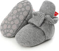 Baby Booties Cozy Fleece Slippers Soft Baby Shoes by GDSDYM