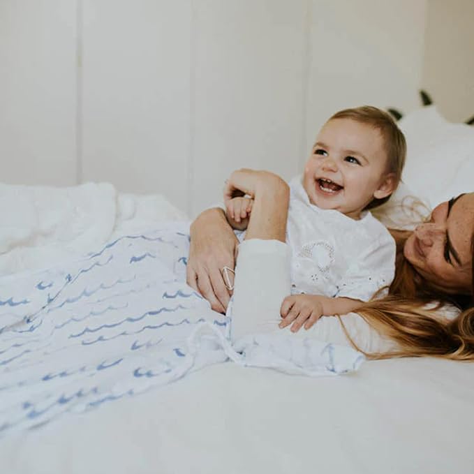 Little Unicorn Premium Cotton Swaddle Baby Blanket | Breathable Fabric | - Image 9