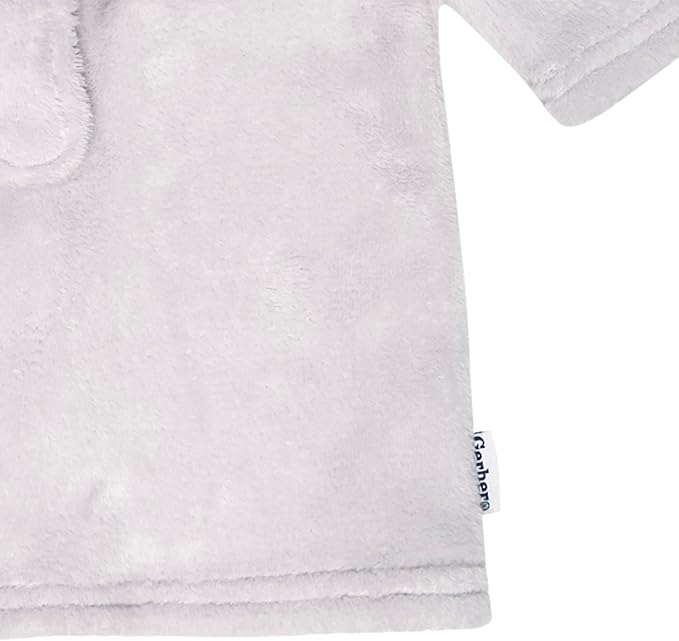 Gerber Baby Boys & Girls Plushy Soft Hooded Animal Character Bathrobe - Image 6
