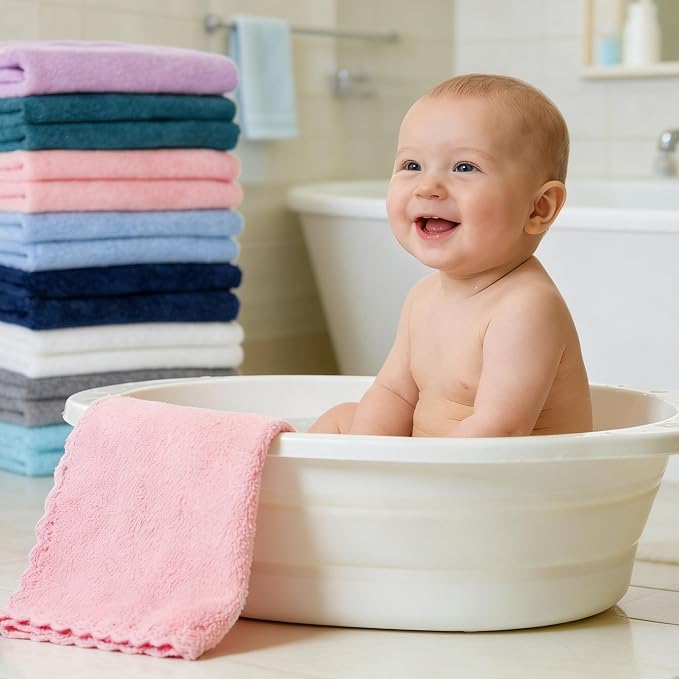 16 Pack Baby Washcloths - Image 8