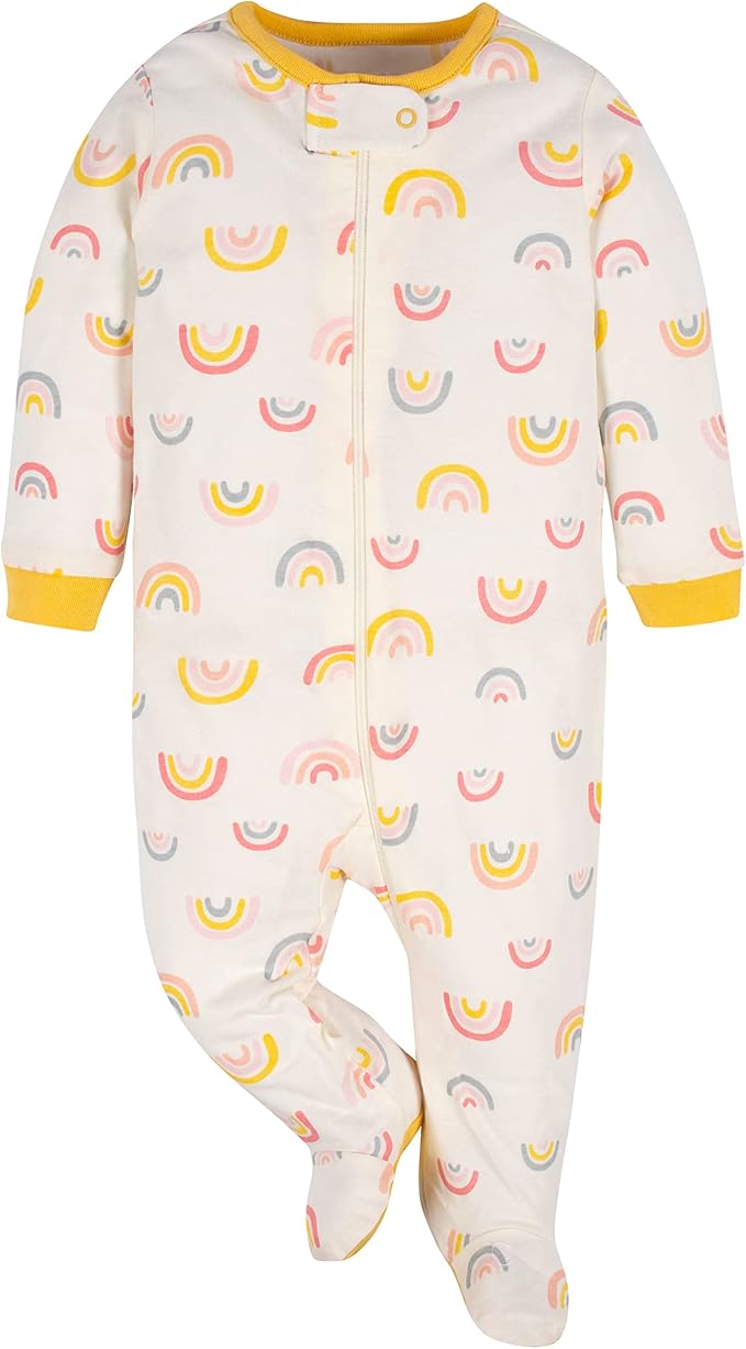 Gerber Baby Girls 2-Pack Sleep ‘N Play - Image 3