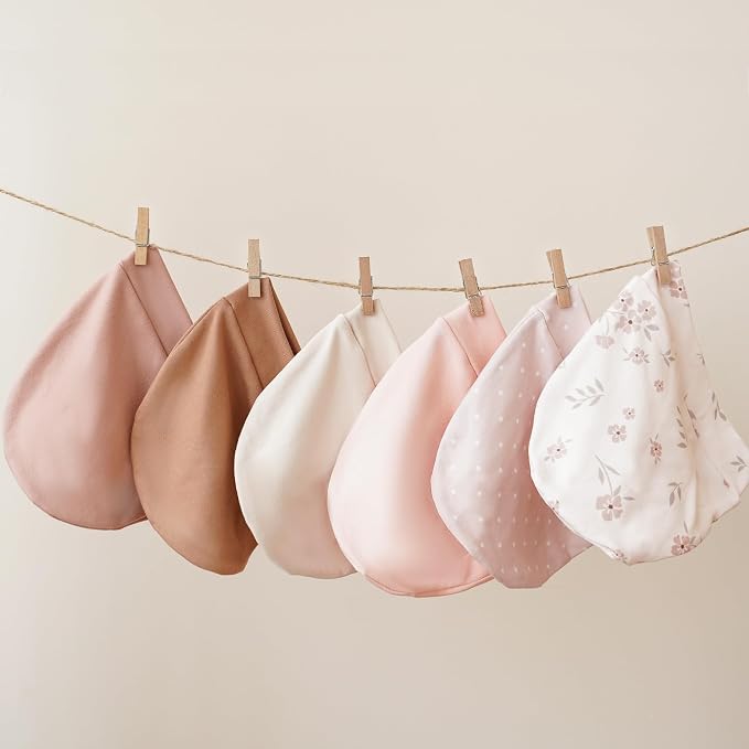 Konssy 6 Pack Baby Newborn Hats, Soft Beanie Hat - Image 4