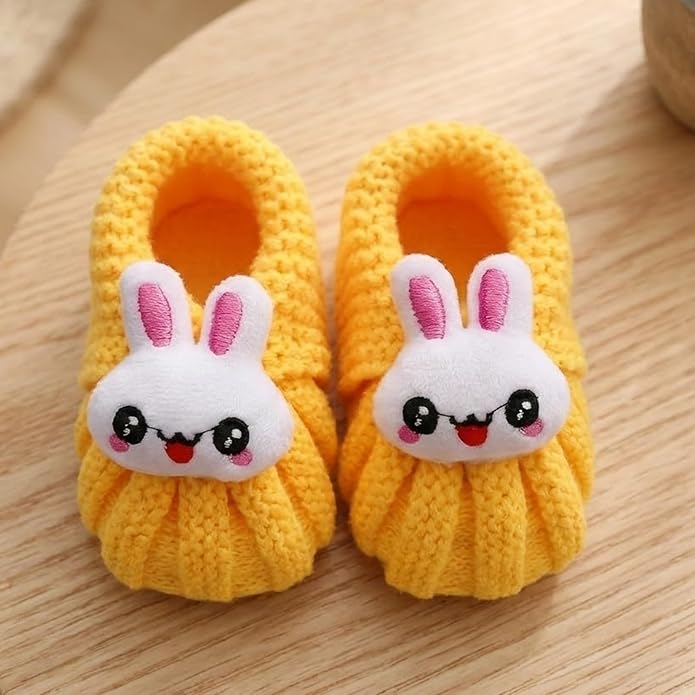 Infant Baby Boys Girls Knitted Booties Soft Cute First Walking Socks Shoes | - Image 2