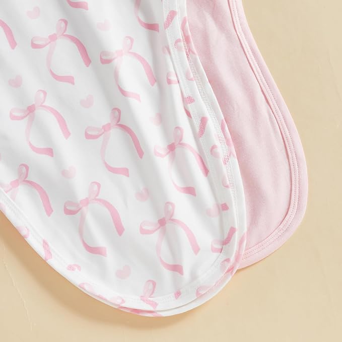 2-Pack Baby Sleeper knotted Gown Boy Girl Nightgown - Image 5