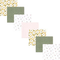 Little Treasure Hudson Baby Cotton Poly Flannel Receiving Blankets Multipack by HudsonBaby