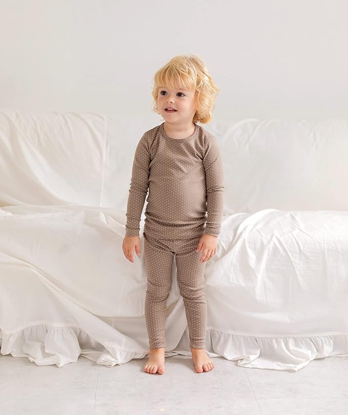 AVAUMA Baby Boys Girls Pajama Set 6M-7T Kids Cute Toddler Snug fit Pattern - Image 2