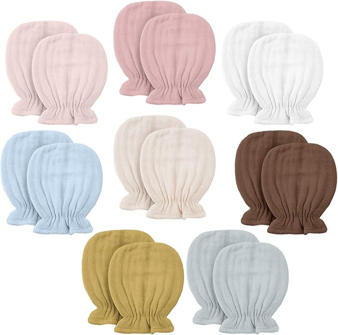 Baby Mittens Newborn No Scratch 0-6 Months by Jeere
