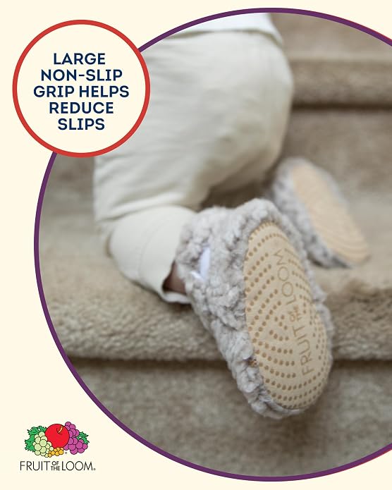 Fruit of the Loom Cozy Thermal Wrap Booties - Image 5