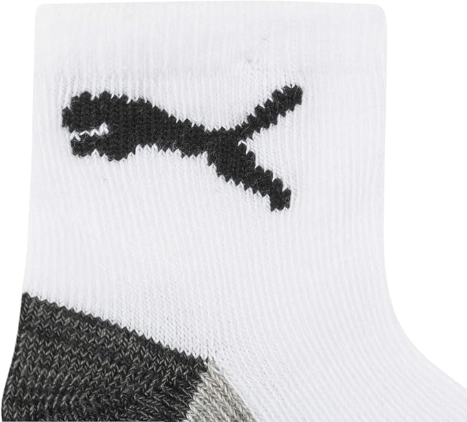 PUMA Unisex Baby 6-pack Infant Anklet Socks, Extra Cushion & Comfort-toe - Image 2