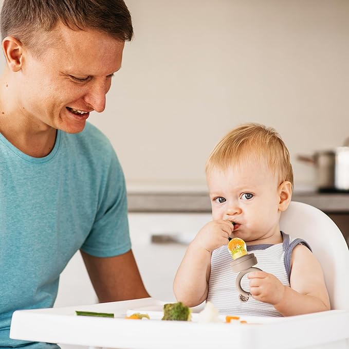 Frozen Breastmilk Teether & Baby Food Feeder Tray - Teething and Feeding