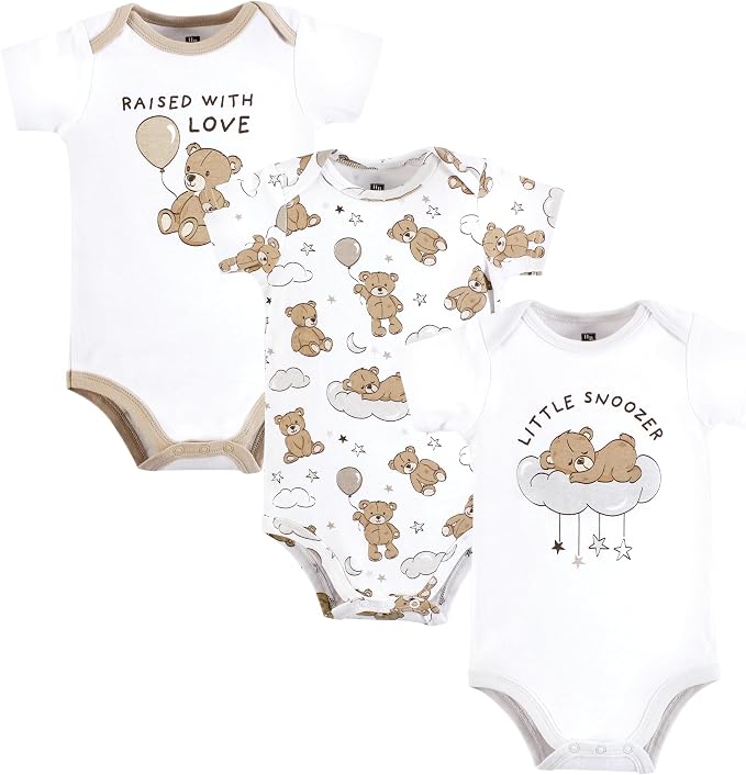 Hudson Baby Unisex Baby Cotton Bodysuits by HudsonBaby