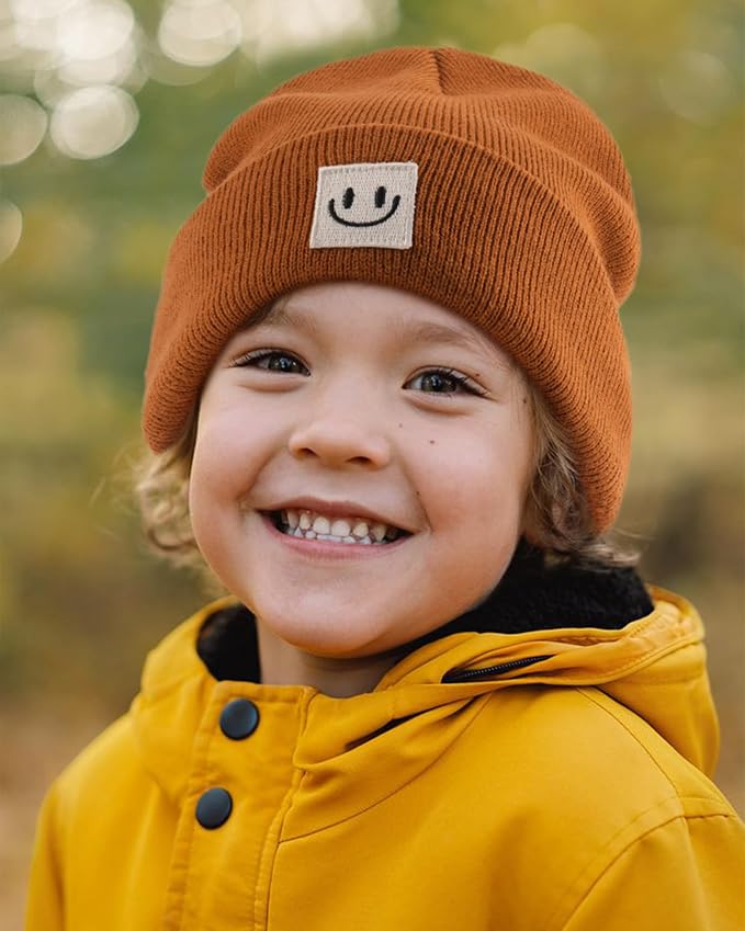 FURTALK Baby Beanie Knitted Hats Toddler Kids Winter Soft Warm Skull Cap | - Image 4