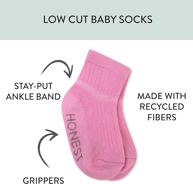 HonestBaby Baby Girls' Cozy Socks - Image 3