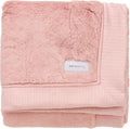 Saranoni Lush Receiving Blanket Soft Baby Blanket Ballet Slipper Pink 40x30 | by SaranoniLuxuryBlankets