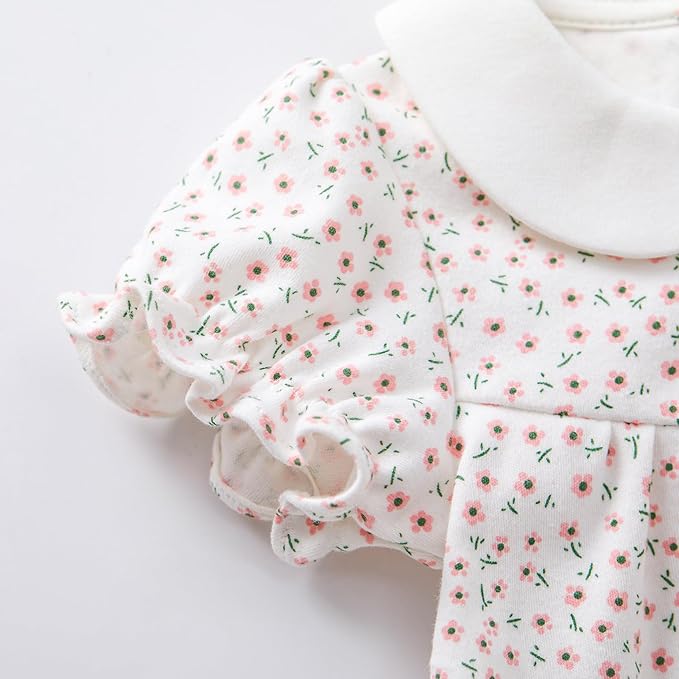 pureborn Baby Girls Boys Bodysuit One-Piece Romper 0-24 Months - Image 5