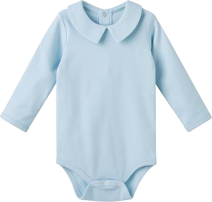 pureborn Baby Girls Boys Bodysuit Super Soft Cotton Romper 0-24 Months | by pureborn