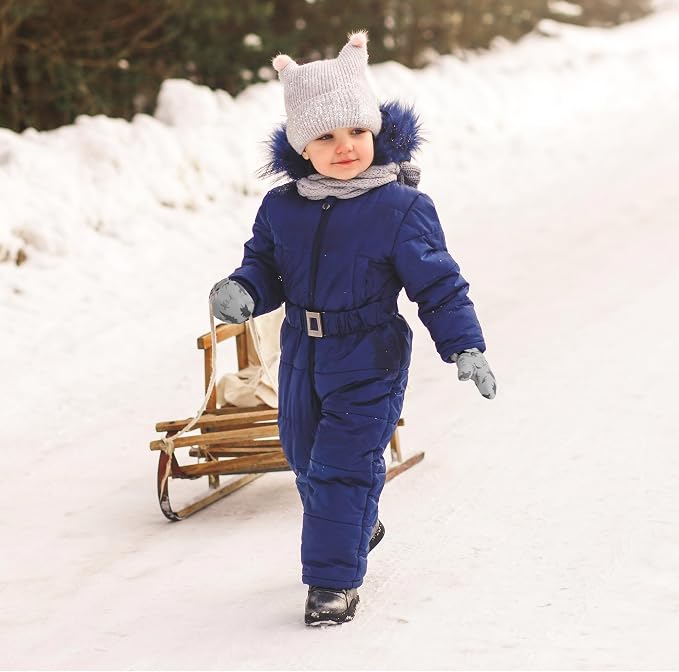 Toddler Mittens Lined Fleece Snow Gloves - Image 6