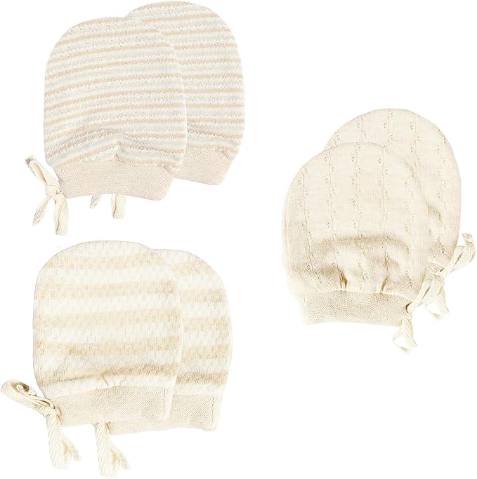 MOMSMENU Newborn Mittens No Scratch baby mitts by MOMSMENU